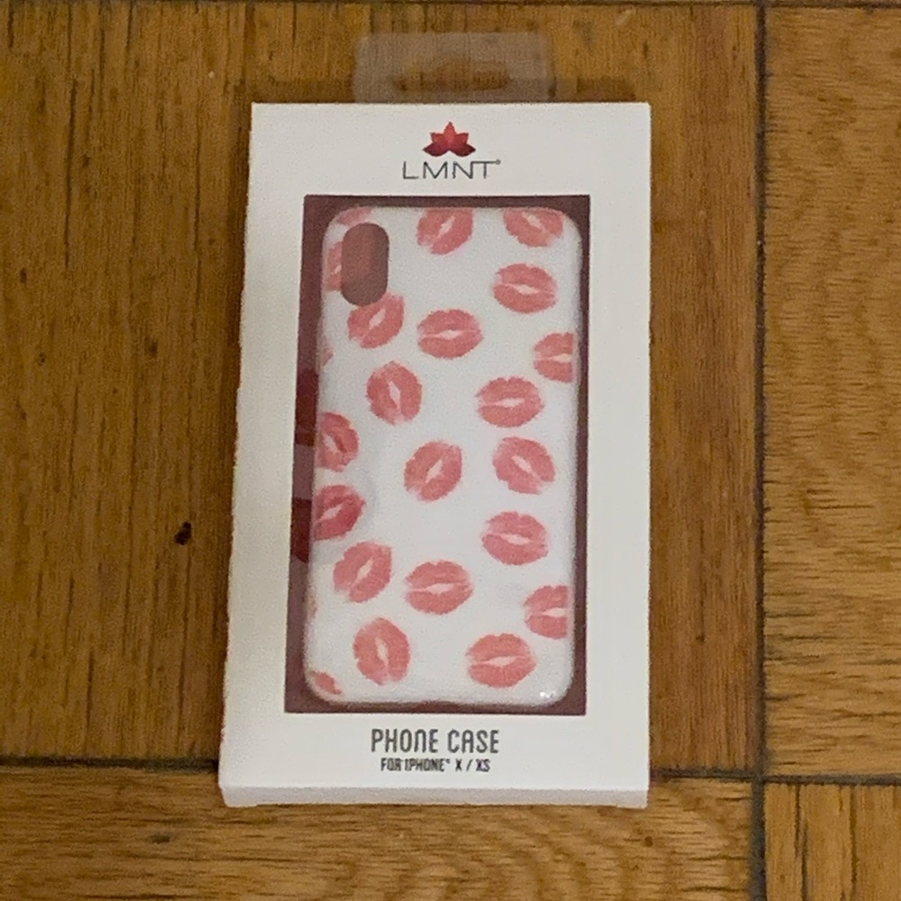 LMNT Lips IPhone case for X/XS iPhone
